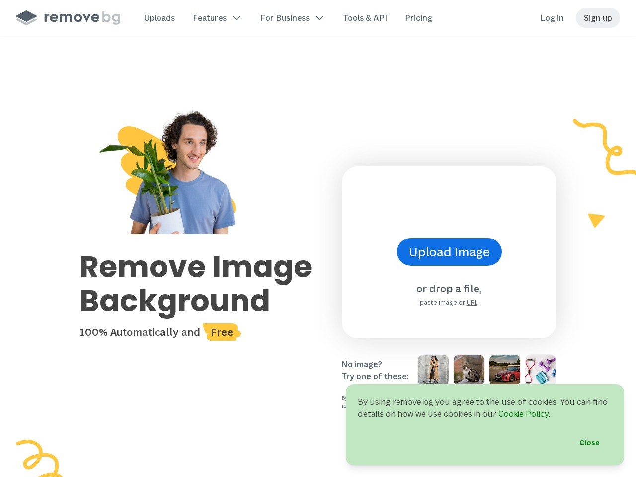 Remove Background from Image for Free
